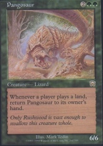 Pangosaur ~ Moderately Played Mercadian Masques MTG Magic UltimateMTG Green Card - Image 1 of 1