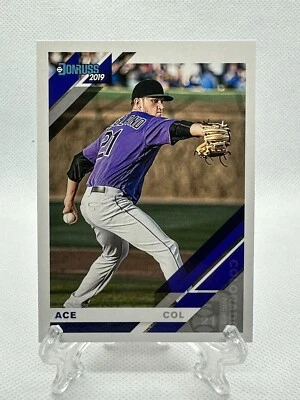 Donruss Kyle Freeland #126 Variation SP 2019 Colorado Rockies Foto 1 de 2