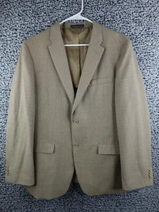 Tommy Hilfiger Wool/Polyester Blend Blazer Mens 42R Beige - Picture 1 of 16