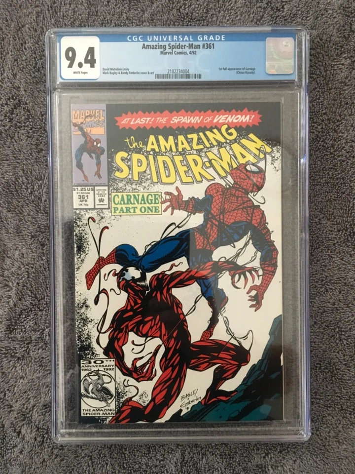 The Amazing Spider-Man #361 (Marvel Comics April 1992)