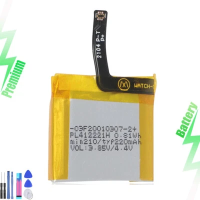 220mAh PL412221H Battery For Huami AMAZFIT GTS A1913 A1914 SmartWatch - Image 1 of 4