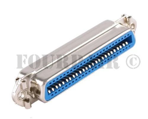 50 Pin 25 Pair RJ21 Telco Amphenol AMP Gender Changer Adapter Female to Female - Image 1 of 1