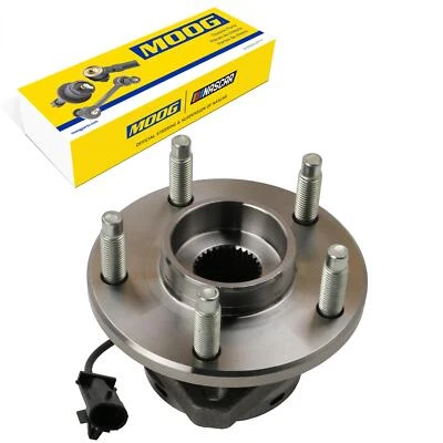 Conjunto de cojinete de rueda y buje delantero MOOG para Chevrolet Cobalt 2008-2010 2L L4 Foto 1 de 4