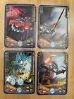 LEGO Chima trading cards 4 X Different collectible card lot FREE SHIPPING 2013 R