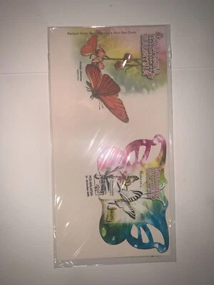 Malaysia 2008 fdc butterfly overprint ms jakarta first day cover - Image 1 of 2