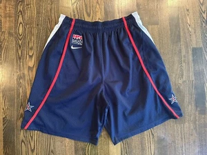 Vintage Nike FIBA Team USA Basketball Shorts Size Large L - Picture 1 of 3