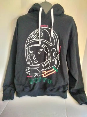 Billionaire Boys Club Trials Hoodie  Patches Size XL Black - Image 1 of 4