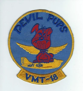 60s VMT-18 "DEVIL PUPS" patch - Picture 1 of 1