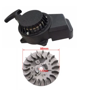 Pull Start Starter Flywheel Kit 49cc 2 Stroke ATV QUAD Bike Dirt Pocket Scooter - Picture 1 of 4