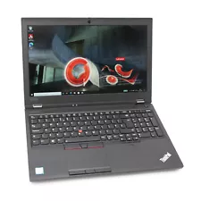 Lenovo ThinkPad P53 Laptop: 9th Gen i7, 16GB RAM 512GB Quadro RTX 3000 Warranty