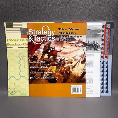 Strategy & Tactics Civil War Far West New Mexico Campaign Board Game Unpunched - Image 1 of 4