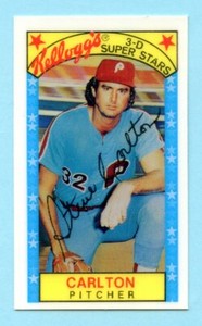 1979 Kelloggs # 18 Steve Carlton -- Phillies -- Box 342