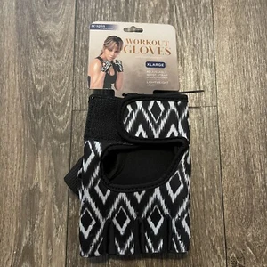 Re-Spin by Halle Berry Trainingshandschuhe Größe X-Large Farbe schwarz Diamant brandneu - Bild 1 von 7