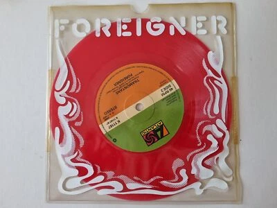 Foreigner - Hot Blooded 7'' Vinyl UK RED VINYL - Image 1 of 4