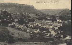MEYRUEIS 48 Lozère Village View Unwritten Postcard Uncirculated A.P circa 1910-1920 - Picture 1 of 2