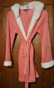 Body Candy Junior Girls PINK Animal Ears Sleepwear Robe Sz Large - Picture 1 of 9