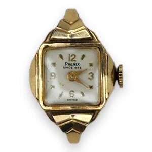 Vintage 10KRGP Phenix Ladies Watch No Band Non Working - Picture 1 of 8
