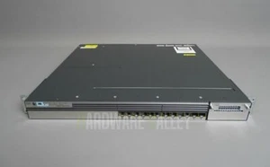 Cisco WS-C3750X-12S-E mit 1x C3KX-PWR-350WAC - Cat 3750X 12 Port GE SFP IP Serv - Bild 1 von 1