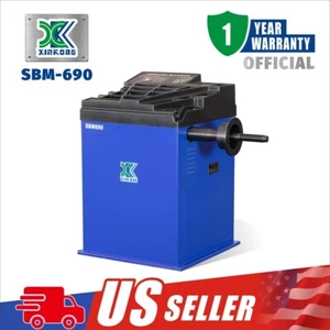 XK 690 Wheel Balancers Tire Balancer Machine Rim Car Heavy Duty Tire Repair Tool - Picture 1 of 18
