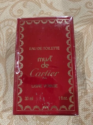 Must De Cartier by Cartier Ligne Voyage 1.0 Oz EDT Vintage Sealed - Image 1 of 4