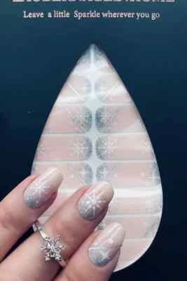 Nagelfolie, selbstklebende Nagelfolie, Nailwraps - Bild 1 von 2