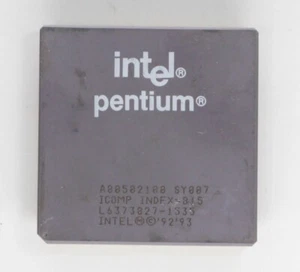 Socket 5 Processor CPU - Intel Pentium 100 - 100MHz - SY007 - TESTED - Picture 1 of 2