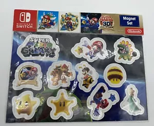 Nintendo Switch Super Mario 3D All Stars Magnet Set of 21 - Picture 1 of 2