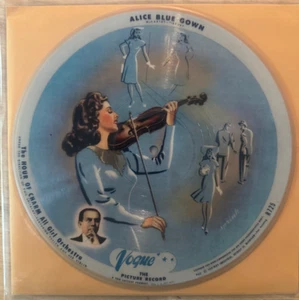 10" 33 LP VOGUE PICTURE DISC ALICE BLUE GOWN - Picture 1 of 2