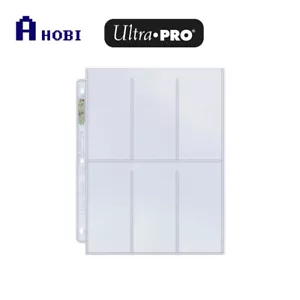 10 x Ultra Pro 6 Pocket Pages Platinum Tall Binder Album Folder 2-1/2" x 5-1/4" - Picture 1 of 1