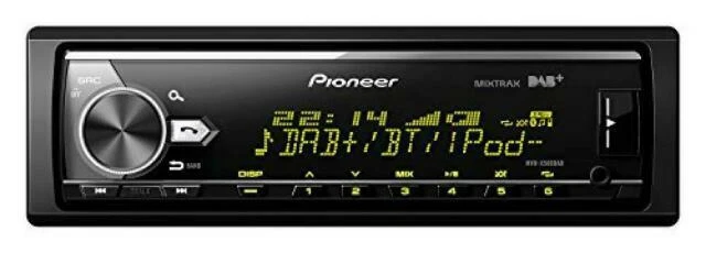 Pioneer MVH-X580DAB 1DIN Autoradio con Bluetooth - Nero