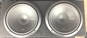 Rockford Fosgate P2-2X12 Dual 12" With Enclosure - Picture 1 of 7