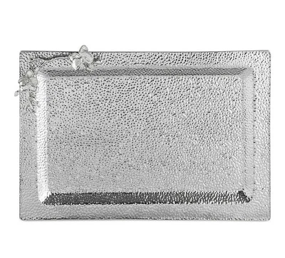 Michael Aram White Orchid Glass Tray - Image 1 of 4