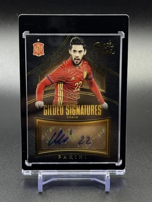 2016-17 Panini Black Gold FIFA Soccer Spain Legend ISCO Auto /99 - Image 1 of 2