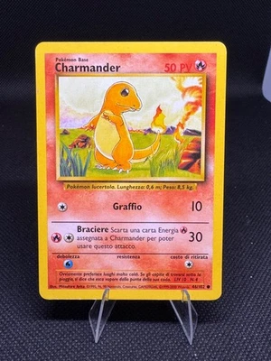 Pokemon Card Base Set Italian Charmander 46/102 - Image 1 of 2
