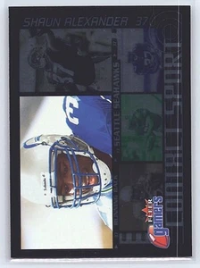 Fleer Gamers #9 CS 2000 Shaun Alexander Contact Sport Seattle Seahawks - Imagen 1 de 2
