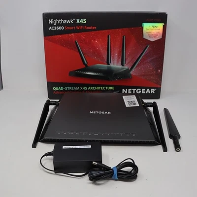 NETGEAR Nighthawk X4S AC2600 Model R7800 Smart Dual-Band WIFI Router Tested - Image 1 of 3