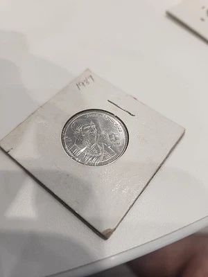 Moeda mexicana de US$ 1 peso 1987 - Imagem 1 de 2