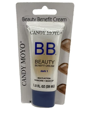 Candy Moyo Beauty Benefit Cream Foundation 1 oz Skincare Makeup Dark - Image 1 of 3