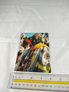 Cartolina d'epoca dell'Africa in Camerun al villaggio Fulani persone che festeggiano - Foto 1 di 4