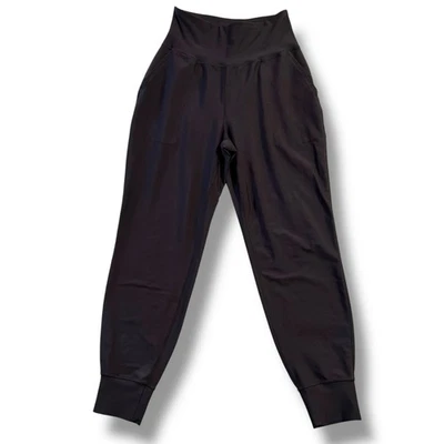 Old Navy Active Womens Joggers Athletic Pants Pockets Tapered Leg Black Medium - Image 1 of 4