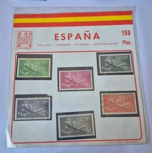 SPAIN 1955 Airmail X 6 Stamps Some Unused - Picture 1 of 1