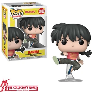 Funko Pop Ranma 1/2 Ranma Saotome 2026 9 Cm Figure Vinyl Legit Nuovo - Foto 1 di 1