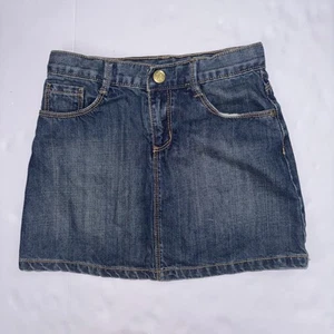 Gymboree Girls’ Denim Skirt Adjustable Waist Size 7 - Picture 1 of 5