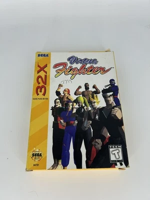 Virtua Fighter - Sega Genesis 32x Complete W/ Manual In Box - Image 1 of 4