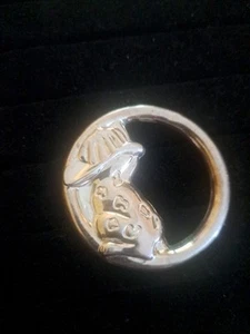 Rzadki! Tiffany & Co. Srebro szterling dalmatyński pies strażak szczeniak grzechotka dla niemowląt - Zdjęcie 1 z 10