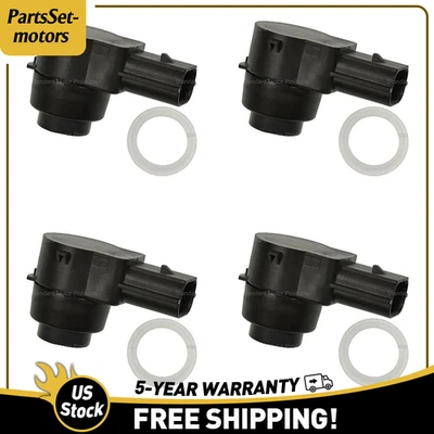 4 sensores auxiliar de estacionamento traseiros compatíveis com Chevrolet Avalanche 5.3L 6.0L - Imagem 1 de 2