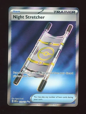 🖼️ [NM] Full Art Night Stretcher Mega Evolution 173/132 Pokémon TCG 🖼️ - Image 1 of 2