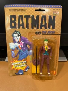 Figura de acción TOYBIZ THE JOKER CON ORQUÍDEA CHORRO 1989 SELLADA DE FÁBRICA - Imagen 1 de 4