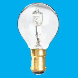 1x 30W (=40W) Halogen Dimmable Clear Golf B15 Light Bulb Lamp SBC G45 Mini Globe - Picture 1 of 3