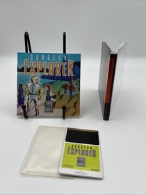 Dungeon Explorer (TurboGrafx-16, 1989) Complete w/ Case & Manual Tested *Smoker*
